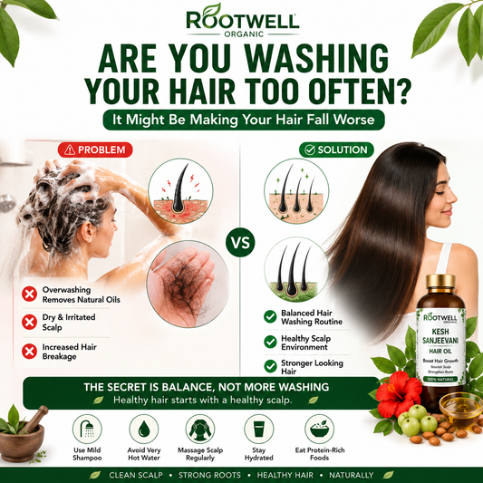 Why Washing Your Hair More Often Might Be Making Hair Fall Worse