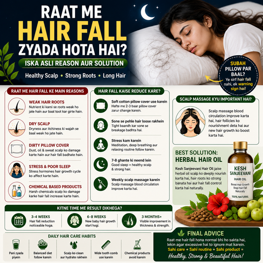 Subah Pillow Par Baal Girte Hai? Ye Hair Fall Ka Warning Sign Ho Sakta Hai